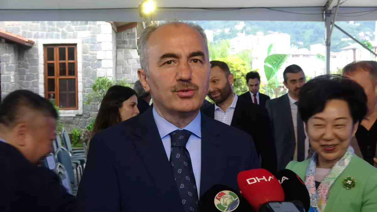 Rize'de Çay ve Porselen Tanıtımı