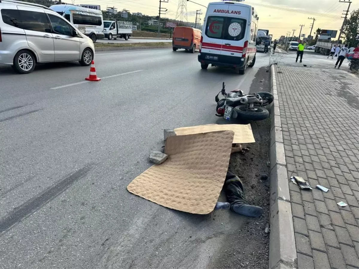 Osmaniye'de motosiklet kazası: 1 ölü