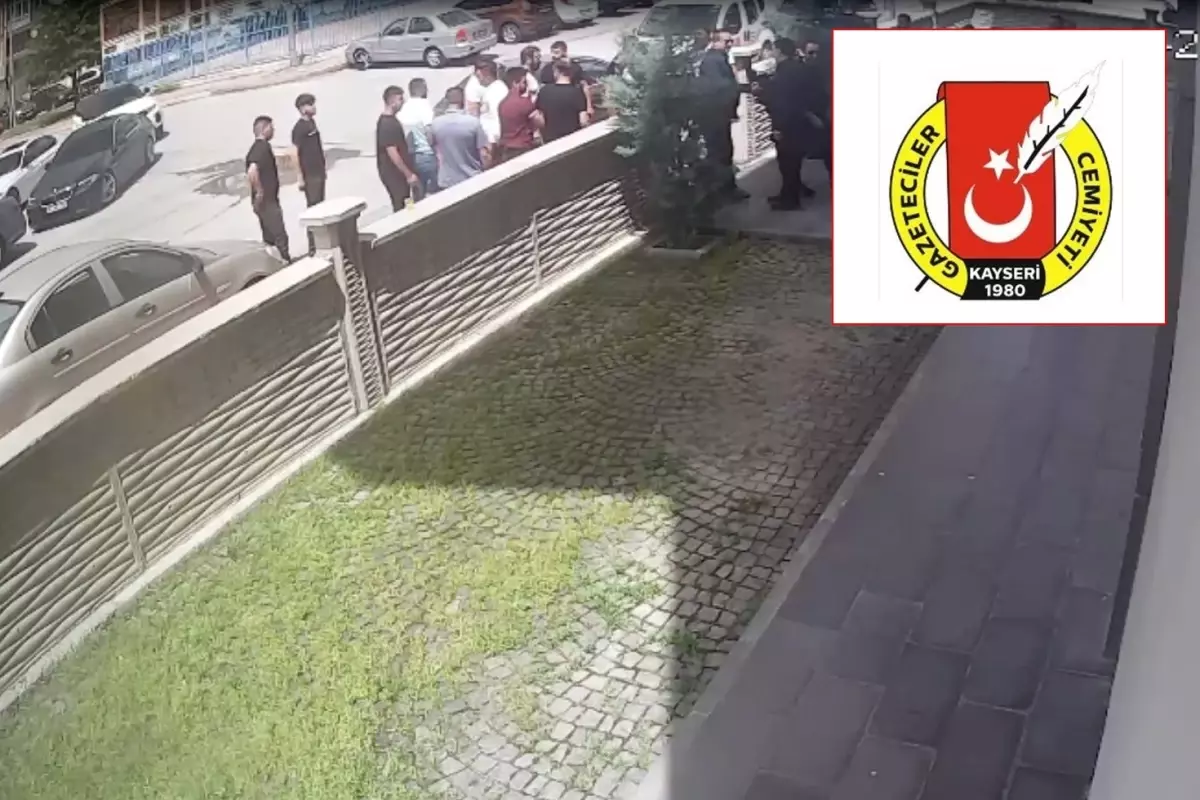 Kayseri'de gazetecilere yönelik tehditlere tepki: İfade özgürlüğü anayasal haktır