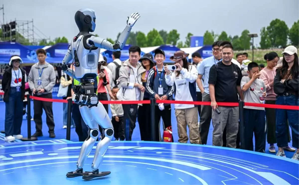 Wuhan'da Dünya Robot Karnavalı Başladı