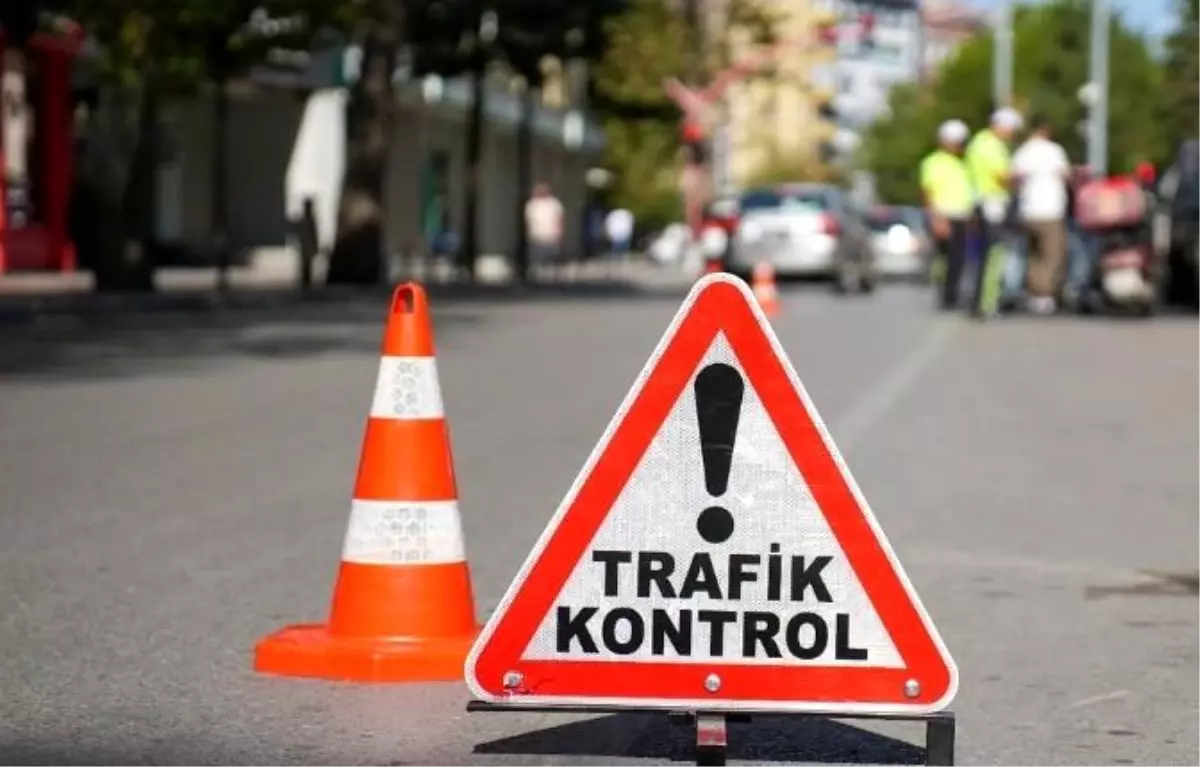 Isparta'da Dronlu Trafik Denetimi