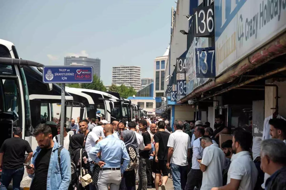 Kurban Bayramı'nda Otogarlarda Hareketlilik Başladı