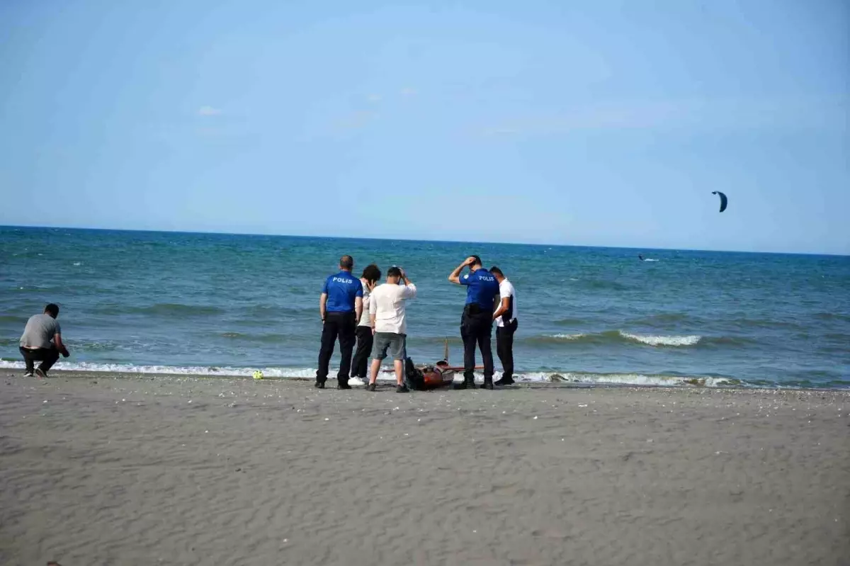 Şimşek İHA'sı Samsun Kıyısına Düştü