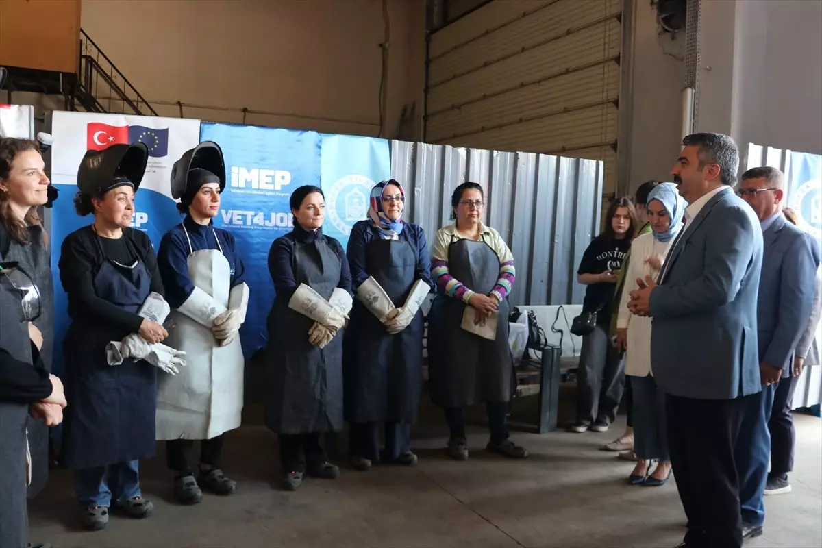 Kadınlar Kaynakçılık Kursunu Tamamladı
