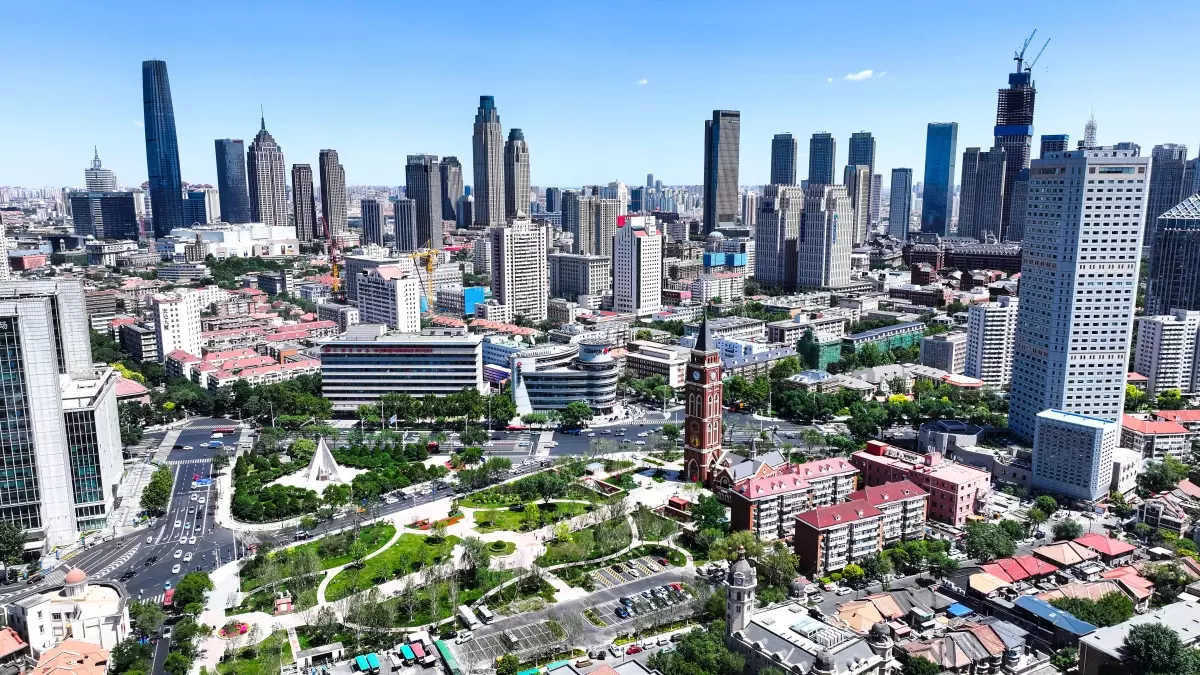 Tianjin'de 300'den Fazla Minipark İnşası