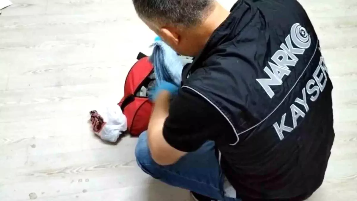Kayseri'de Uyuşturucu Ticareti Operasyonu