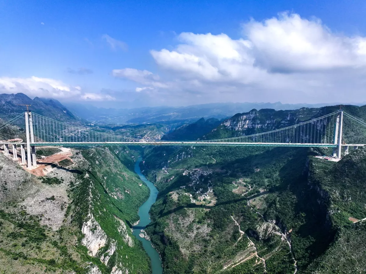 Dünyanın En Yüksek Köprüsü İnşaatı Başladı