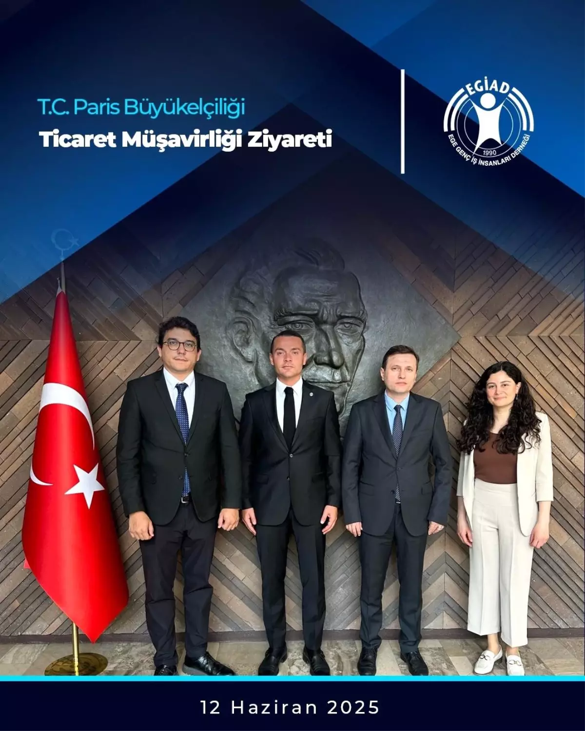 EGİAD'dan Paris'te Uluslararası İş Birliği