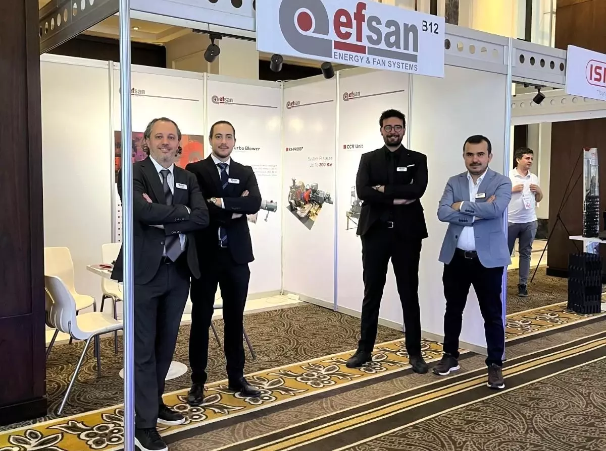 Efsan Makina, Nükleer Enerji Fuarı'nda Dikkatleri Üzerine Çekti