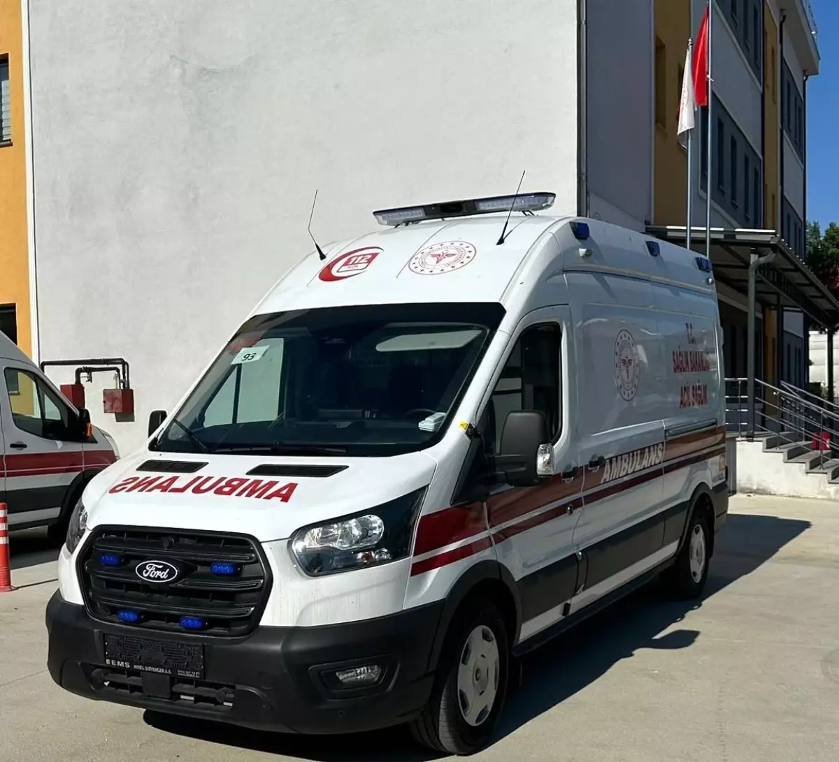 Düzce'ye Yeni Ambulans Tahsis Edildi