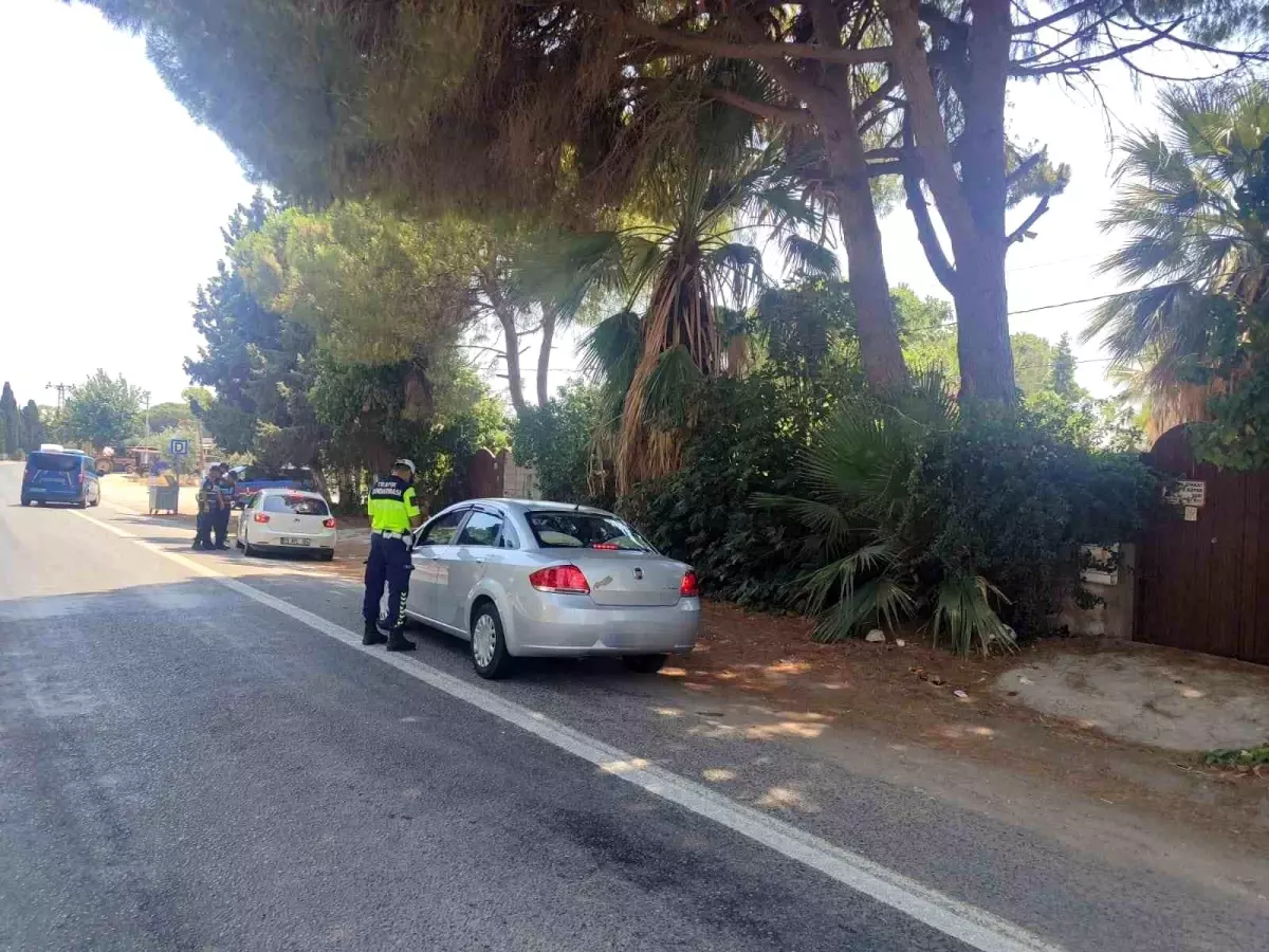 Didim'de Drone İle Trafik Denetimi: 28 Sürücüye Ceza
