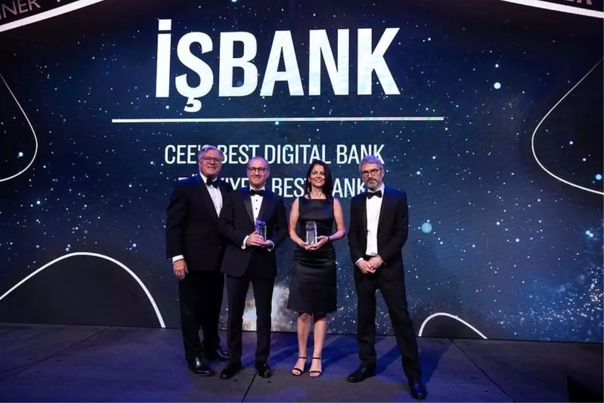 İş Bankası, En İyi Dijital Banka Ödülünü Aldı