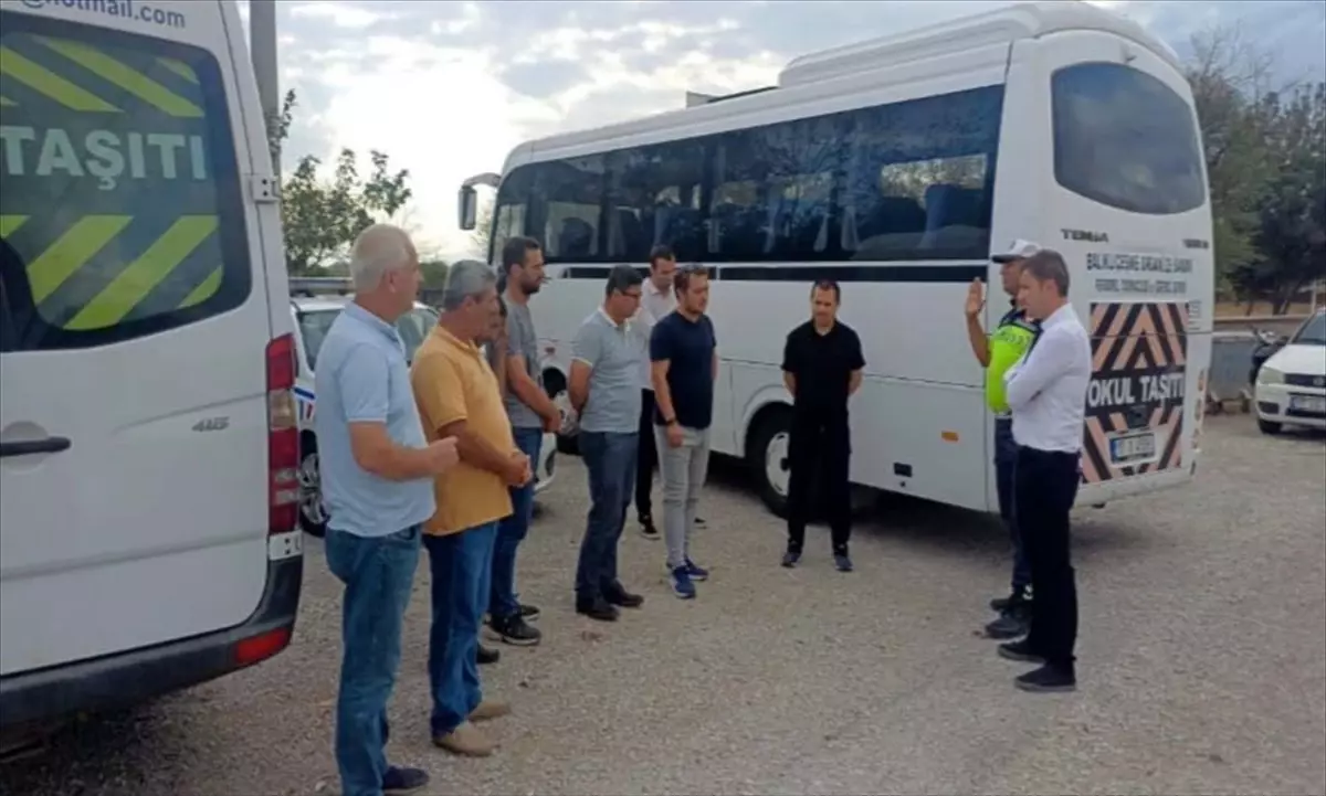 Çanakkale'de Öğrenci Servis Denetimi