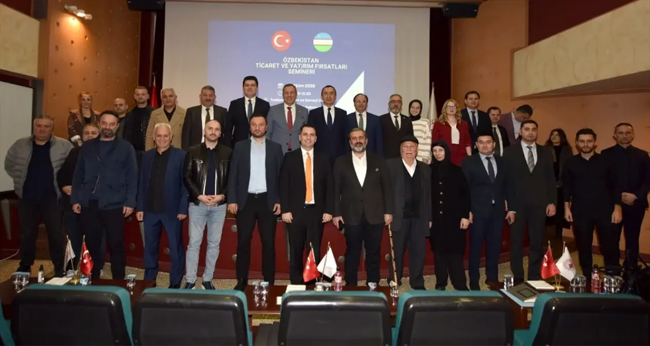 Özbek Büyükelçi Trabzon'u Ziyaret Etti