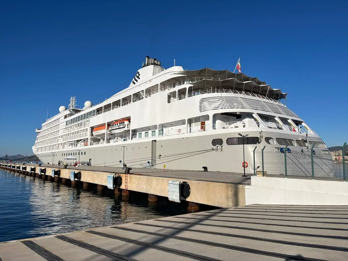 Bodrum'a 340 Turist Getiren Kruvaziyer