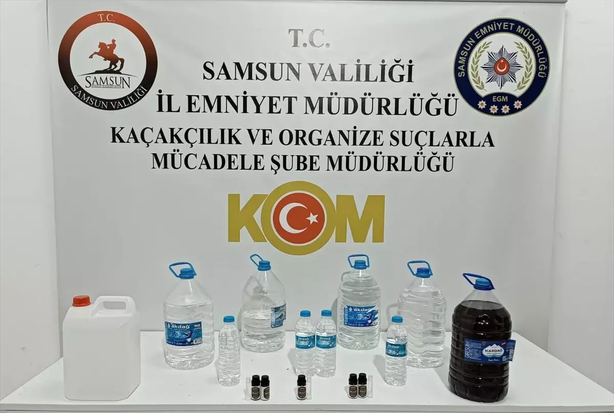 Samsun'da Kaçakçılık Operasyonu: 3 Gözaltı