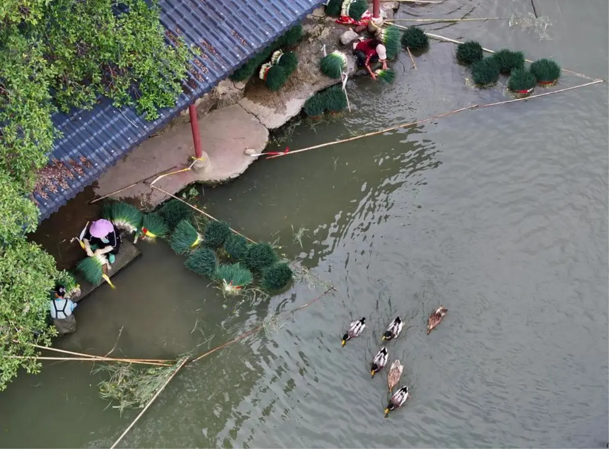 Guangxi'nin Su Kenarı Köyleri