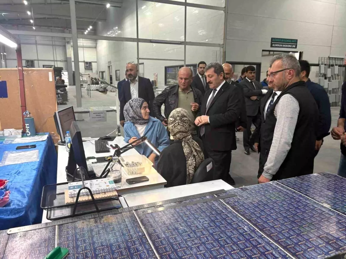 Vali Tavlı, Bafra'da OSB ve İhracat Firmalarını Ziyaret Etti