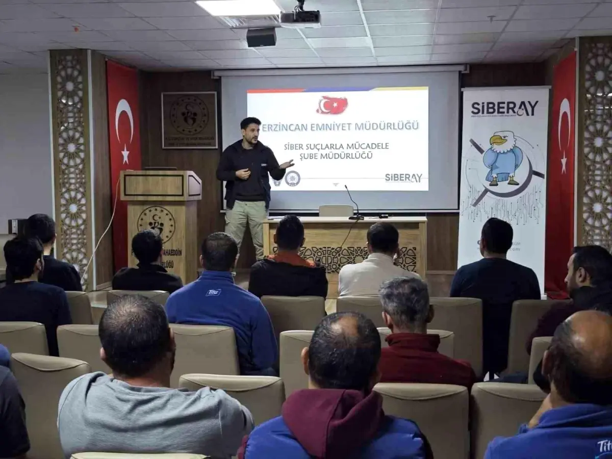 Erzincan'da Siber Suçlar Semineri