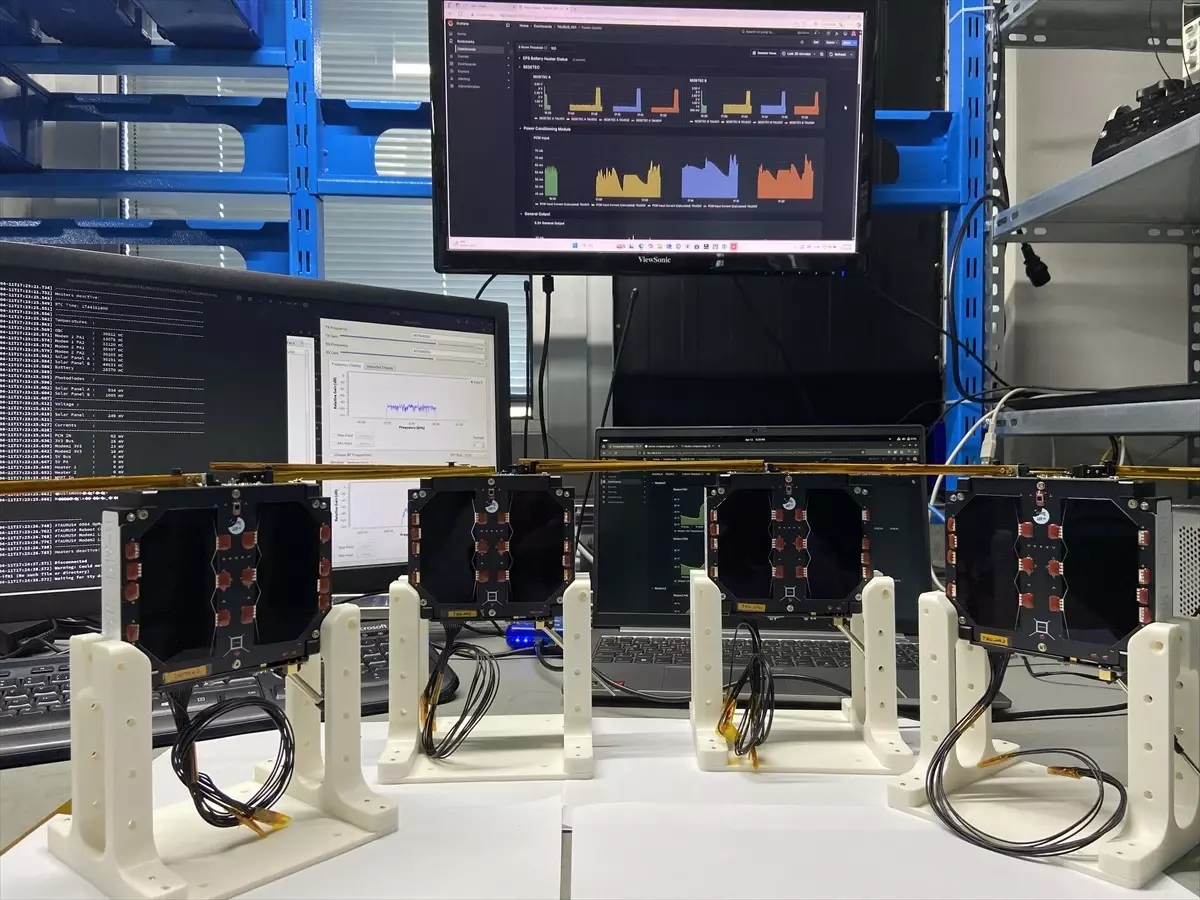Türkiye'nin İlk 4 TAURUS Uydusu Yarın Fırlatılıyor